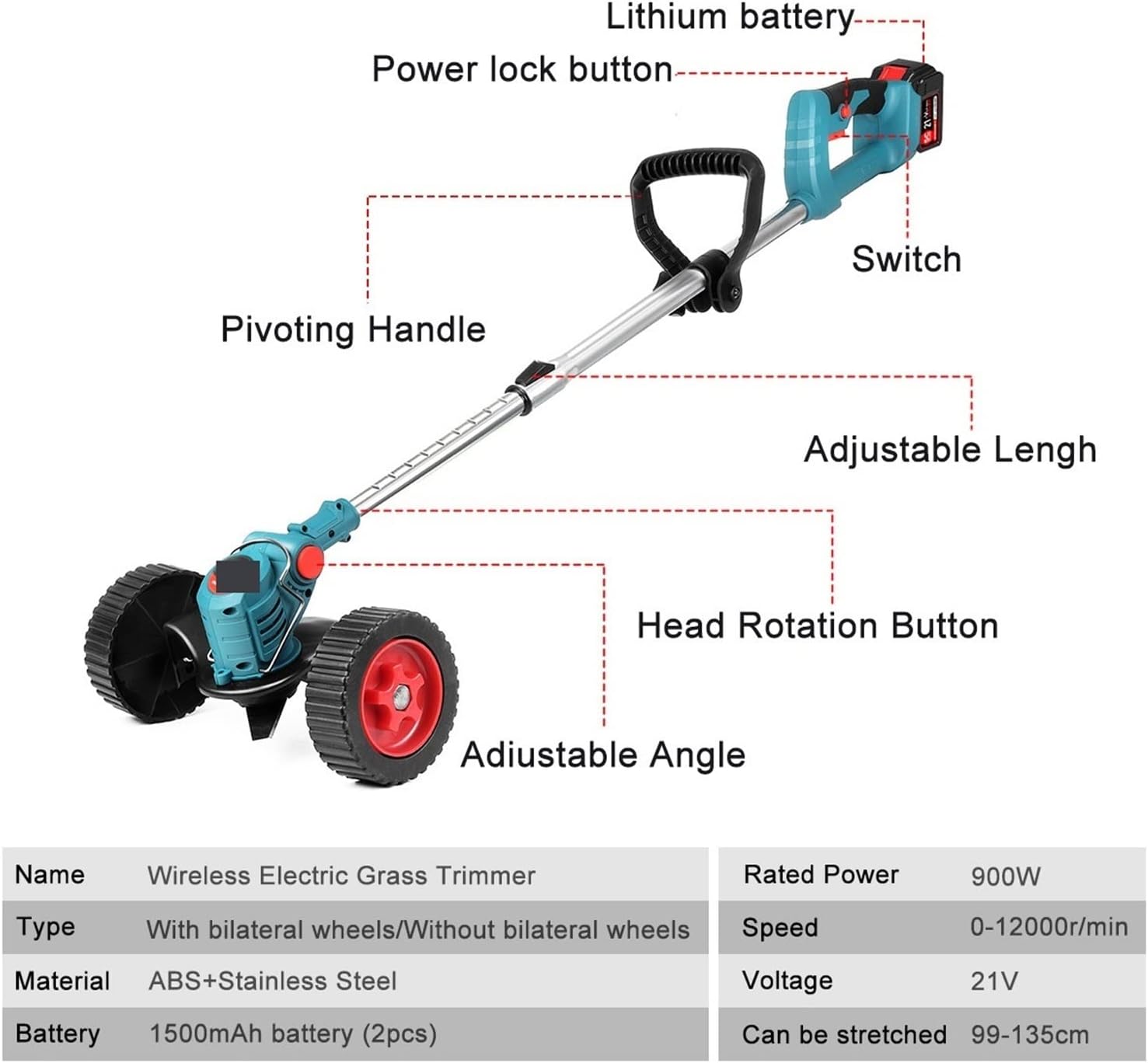 Desbrozadora eléctrica