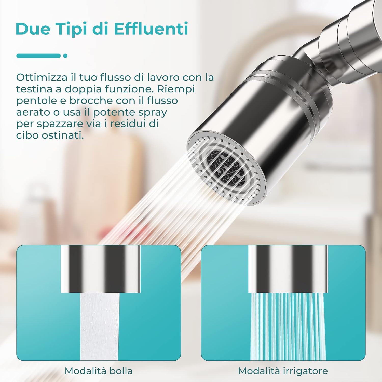 Extensor de Grifo Giratorio