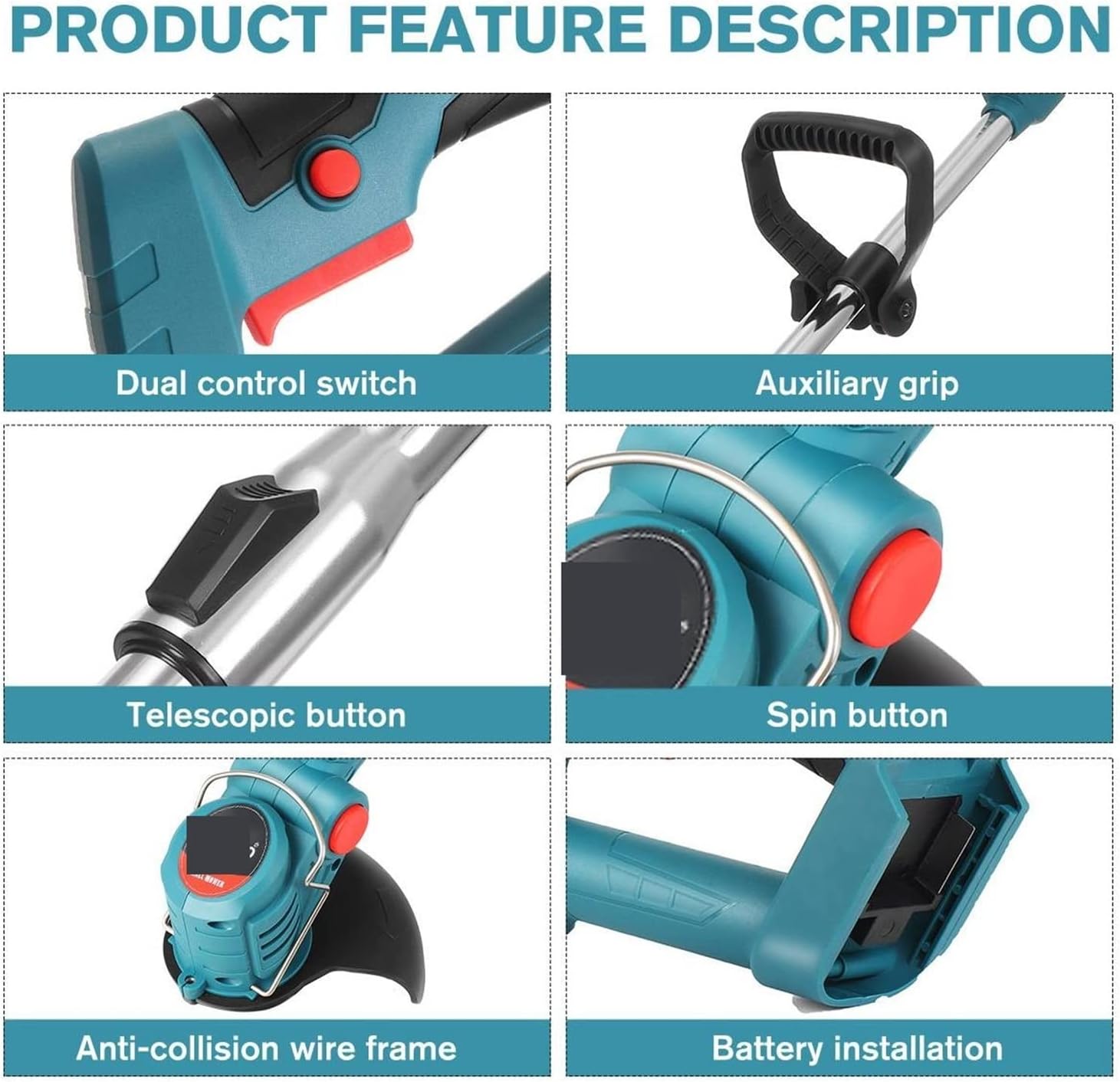 Desbrozadora eléctrica