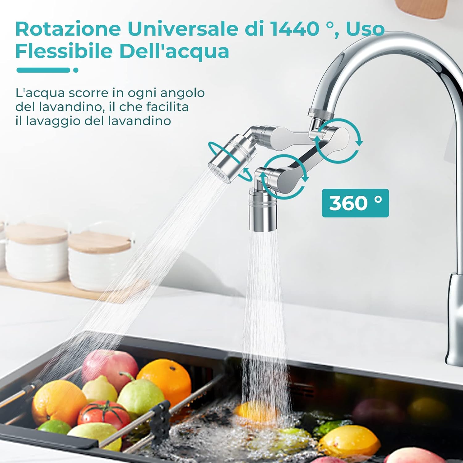 Extensor de Grifo Giratorio